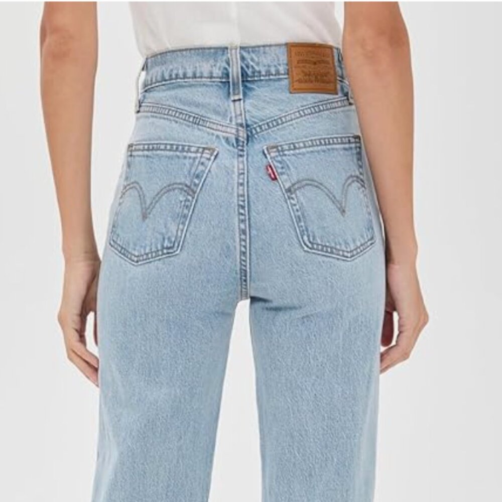 Levi's Womens Ribcage Full Length Jeans | Size 30